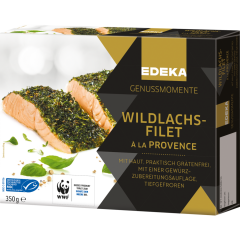 EDEKA Genussmomente Wildlachsfilet à la Provence 350 g 
