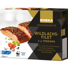EDEKA Genussmomente Wildlachsfilet à la Toskana 350 g 