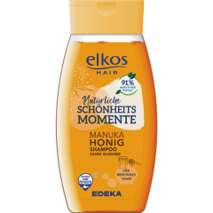 EDEKA elkos Shampoo Natürliche Schönheitsmomente mit Manuka-Honig 250 ml 