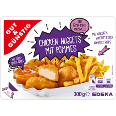 GUT&GÜNSTIG Chicken Nuggets mit Pommes 300 g 