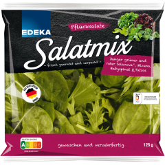 EDEKA Salatmix Pflücksalate 125 g 