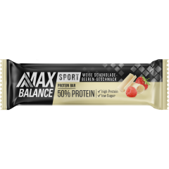 Maxbalance Proteinriegel weiße-Schokolade-Beeren-Geschmack 45 g 