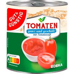 GUT&GÜNSTIG Tomaten ganz, geschält 800 g 