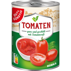 GUT&GÜNSTIG Tomaten ganz, geschält 400 g 