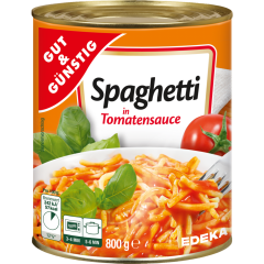 GUT&GÜNSTIG Spaghetti in Tomatensauce 800 g 