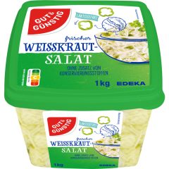 GUT&GÜNSTIG Frischer Weißkrautsalat 1000 g 