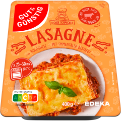 GUT&GÜNSTIG Lasagne Bolognese Rindfleisch 400 g 