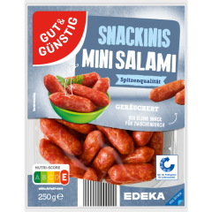 GUT&GÜNSTIG Snackinis Mini Salami 250 g 