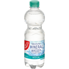 GUT&GÜNSTIG Mineralwasser medium 0,5 l 