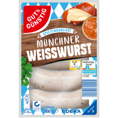 GUT&GÜNSTIG Münchner Weißwurst 300 g 