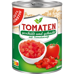 GUT&GÜNSTIG Tomaten, gehackt 400 g 