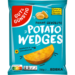 GUT&GÜNSTIG Potato-Wedges 750 g 