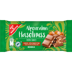 GUT&GÜNSTIG Alpenrahm-Haselnuss-Schokolade 100 g 