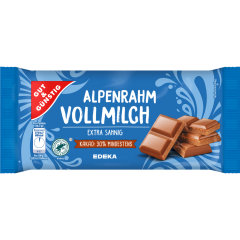 GUT&GÜNSTIG Alpenrahm-Vollmilch-Schokolade 100 g 