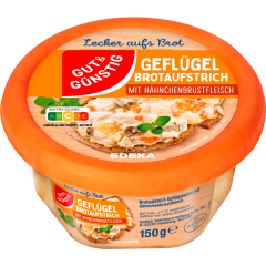 GUT&GÜNSTIG Brotaufstrich Geflügel-Salat 150 g 