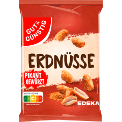 GUT&GÜNSTIG Erdnüsse, pikant gewürzt 150 g 