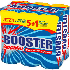 Booster Energy Drink 5 + 1 x 330 ml 