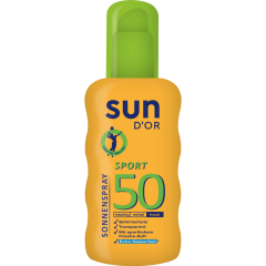 sun D'OR Sport Sonnenspray transparent LSF 50 hoch 200 ml 