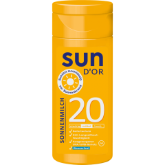 sun D'OR Sonnenmilch LSF 20 mittel 50 ml 