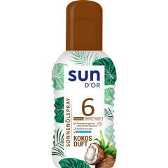 sun D'OR Sonnenölspray Kokos LSF 6 niedrig 200 ml 