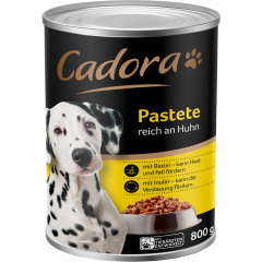 Cadora Pastete reich an Huhn 800 g 