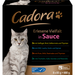 Cadora Erlesene Vielfalt in Sauce 8x85 g 