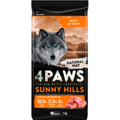 4PAWS Sunny Hills reich an Huhn 2 kg 