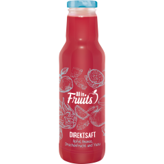 All in Fruits Direktsaft Apfel-Ananas-Drachenfrucht-Yuzu 750 ml 