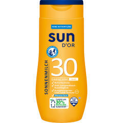 sun D'OR Sonnenmilch LSF 30 hoch 250 ml 