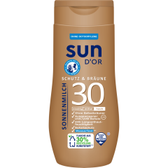 sun D'OR Sonnenmilch Schutz & Bräune LSF 30 hoch 250 ml 