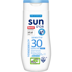 sun D'OR Sonnenmilch Sensitiv LSF 30 hoch 250 ml 