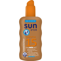 sun D'OR Carotin Spray LSF 15 mittel 200 ml 
