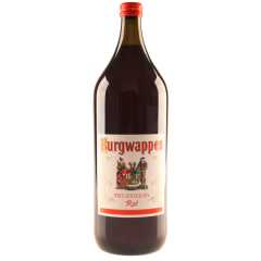 Burgwappen Wein aus Italien rot 2 l 