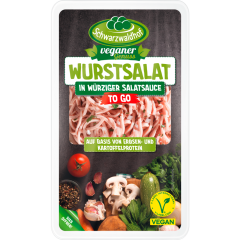 Schwarzwaldhof Veganer Wurstsalat mit Salatsauce 200 g 
