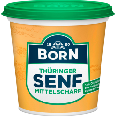 Born Thüringer Senf mittelscharf 200 ml 