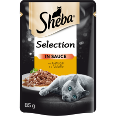 Sheba Selection in Sauce mit Geflügel 85 g 