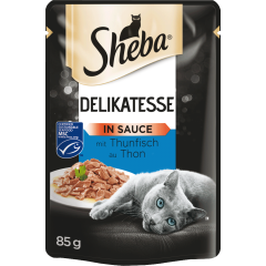 Sheba Delikatesse in Sauce mit Thunfisch 85 g 