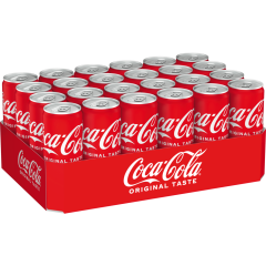 Coca-Cola Original Taste - Tray 24 x 0,33 l 
