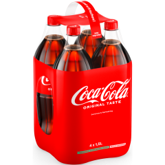 Coca-Cola Original Taste - 4-Pack 4 x 1,5 l 