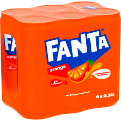Fanta Fanta Orange - 6-Pack 6 x 0,33 l 