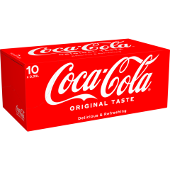 Coca-Cola Original Taste - 10-Pack 10 x 0,33 l 