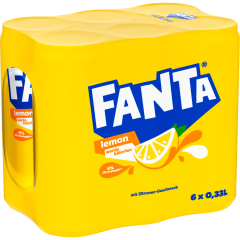 Fanta Fanta Lemon - 6-Pack 6 x 0,33 l 