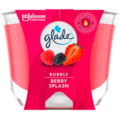 glade Langanhaltende Duftkerze Bubbly Berry Splash 224 g 