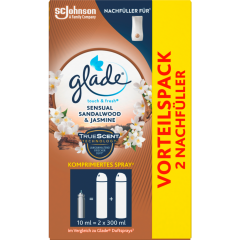 glade Touch & Fresh Minispray Sensual Sandalwood & Jasmine 2 x 10 ml 