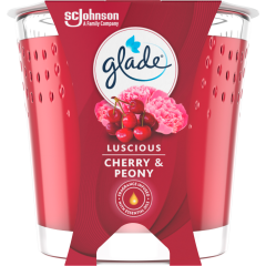 glade Duftkerze Luscious Cherry & Peony 129 g 