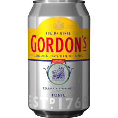 GORDON'S London Dry Gin & Tonic 10 % vol. 0,33 l 