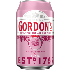 GORDON'S Premium Pink distilled Gin & Tonic 10 % vol. 