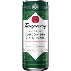 Tanqueray London Dry Gin & Tonic Light 10 % vol. 0,25 l 
