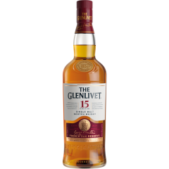 THE GLENLIVET Single Malt Scotch Whiskey 15 Jahre 40 % vol. 0,7 l 