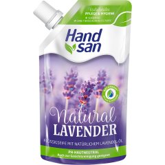 Handsan Natural Lavender Flüssigseife - Nachfüllbeutel 300 ml 
